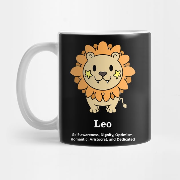 Leo Horoscope Anime Zodiac Sign July August Birthday by TheBeardComic